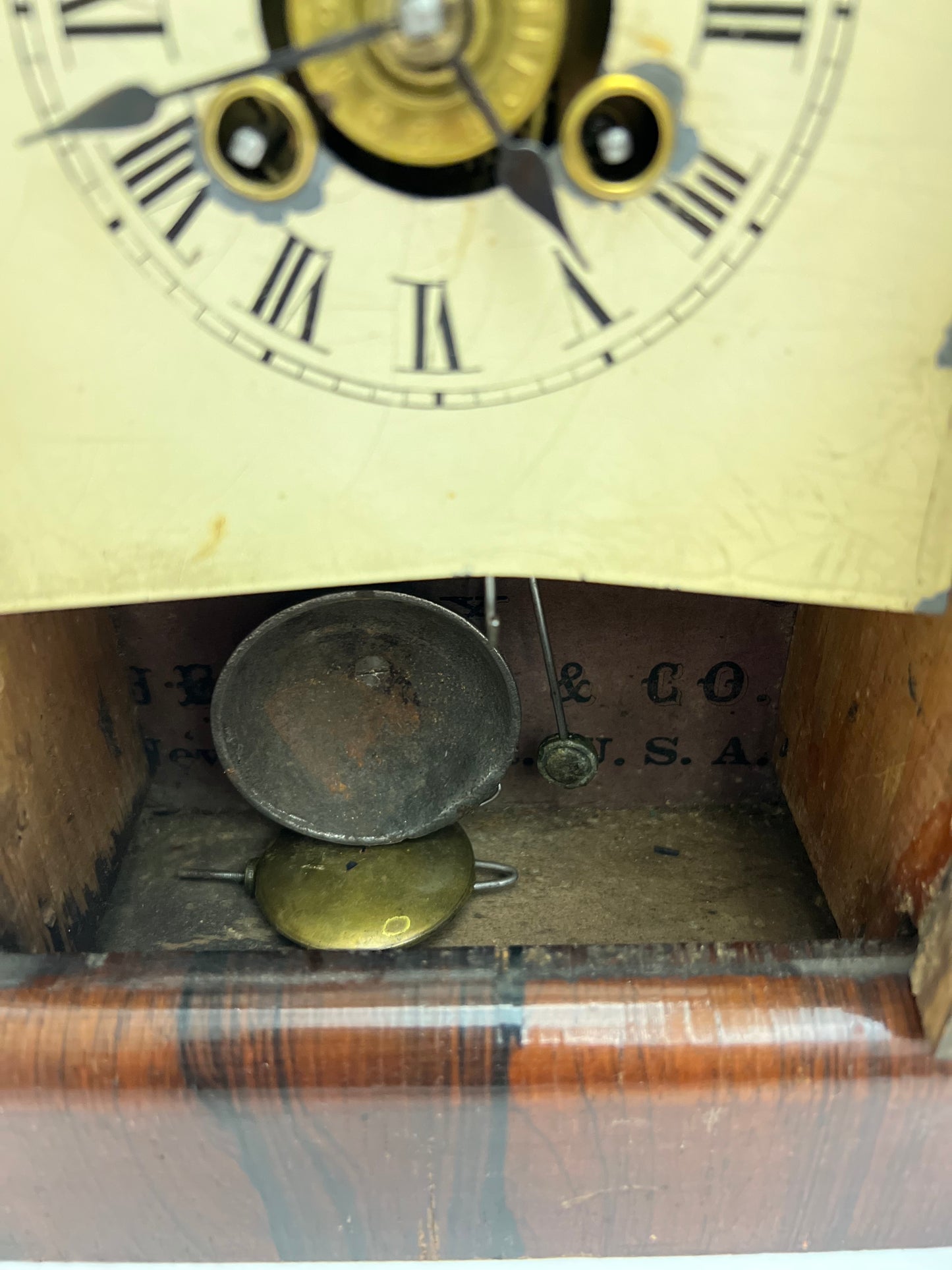 Parts Clock Whole - Jerome Cottage Mantel Clock