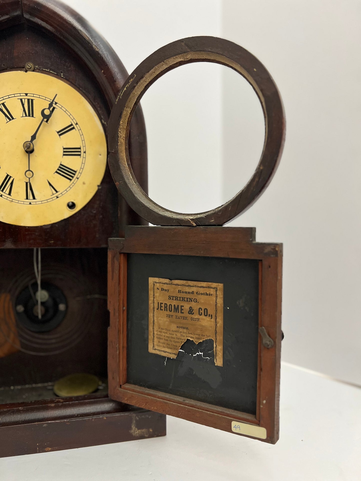 Parts Clock Whole - Jerome & Co. Beehive Mantel Clock