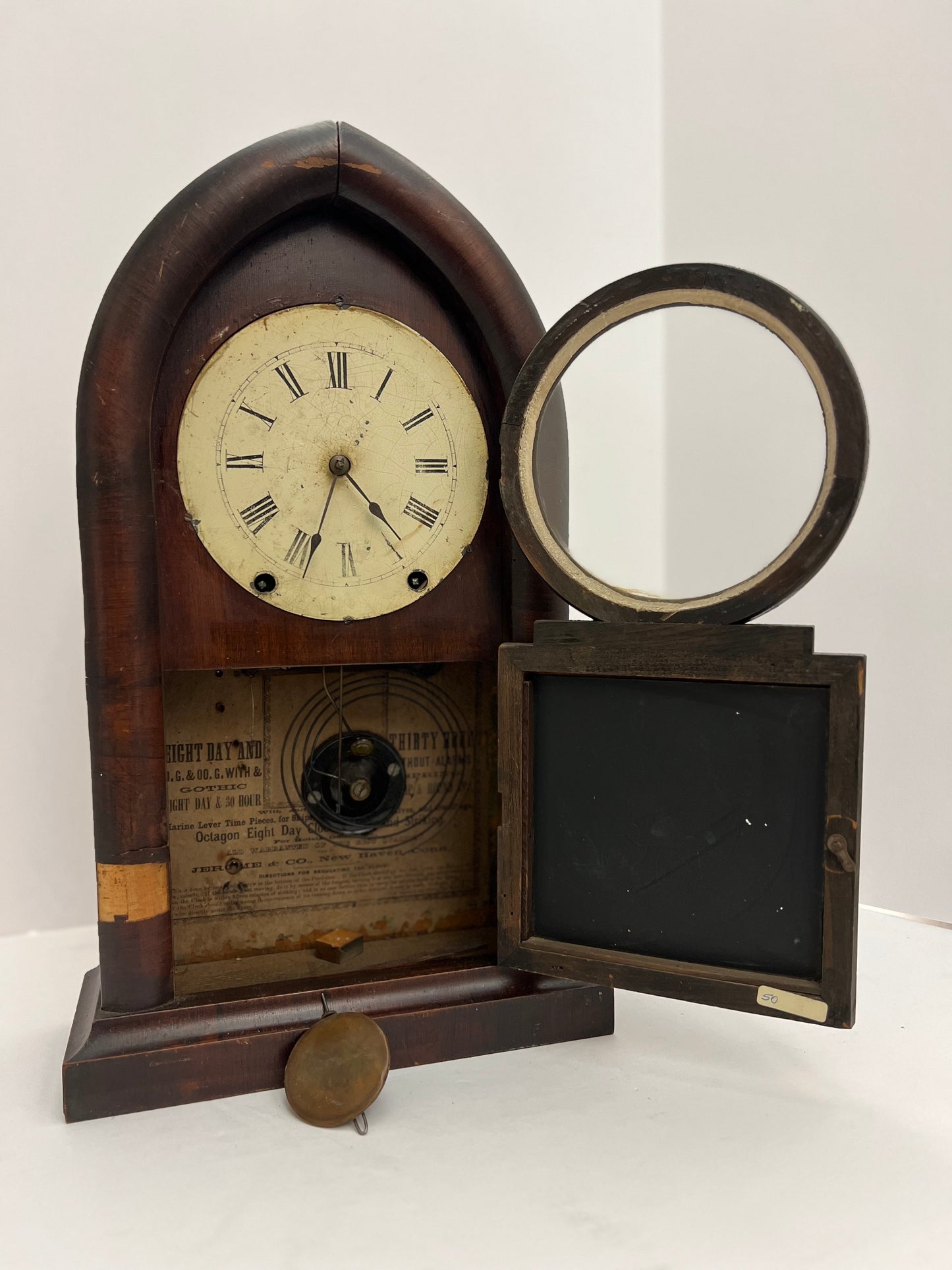 Parts Clock Whole - Jerome & Co. Beehive Mantel Clock #2