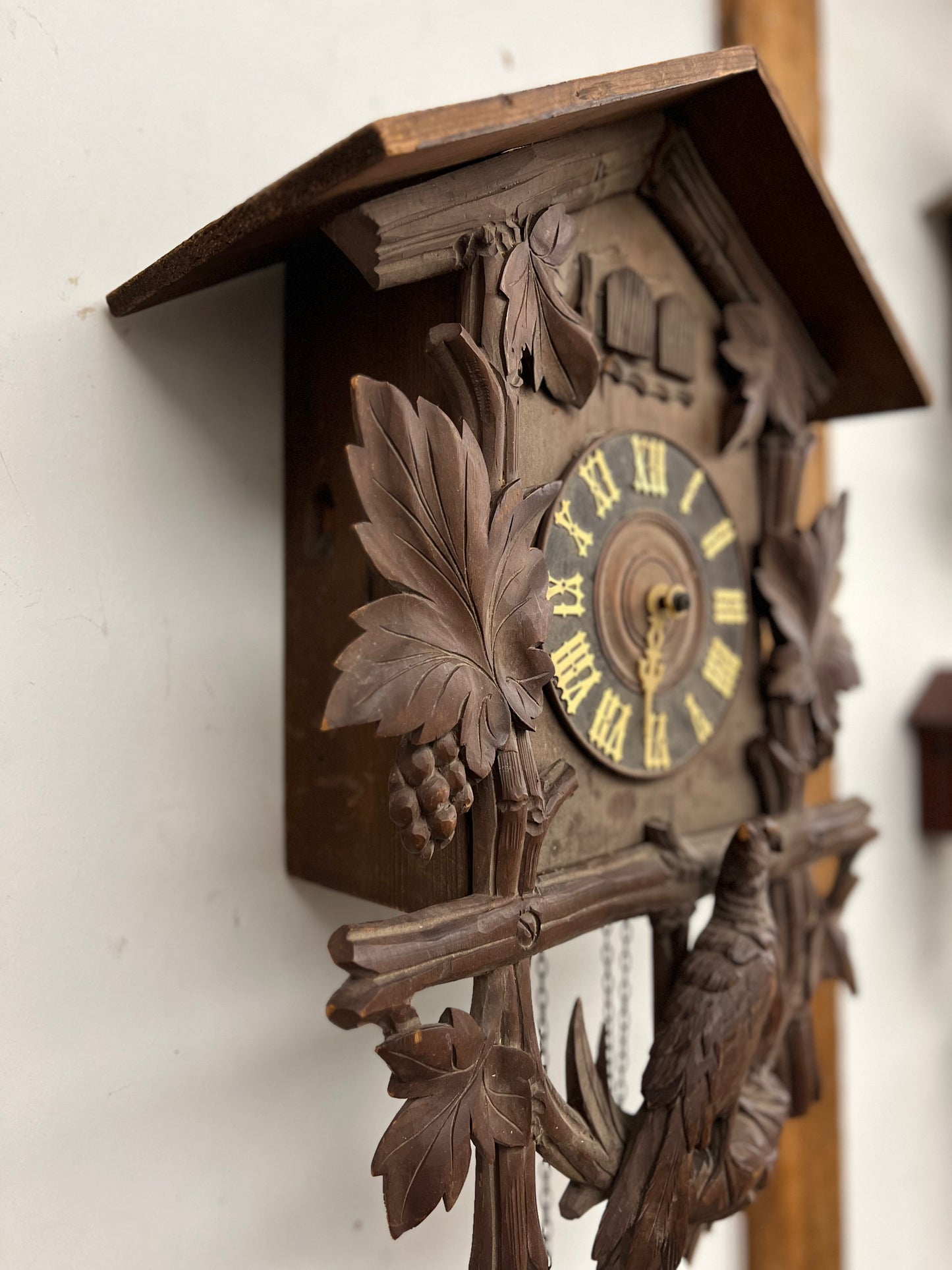 Parts Clock Whole - Quail Cuckoo Clock
