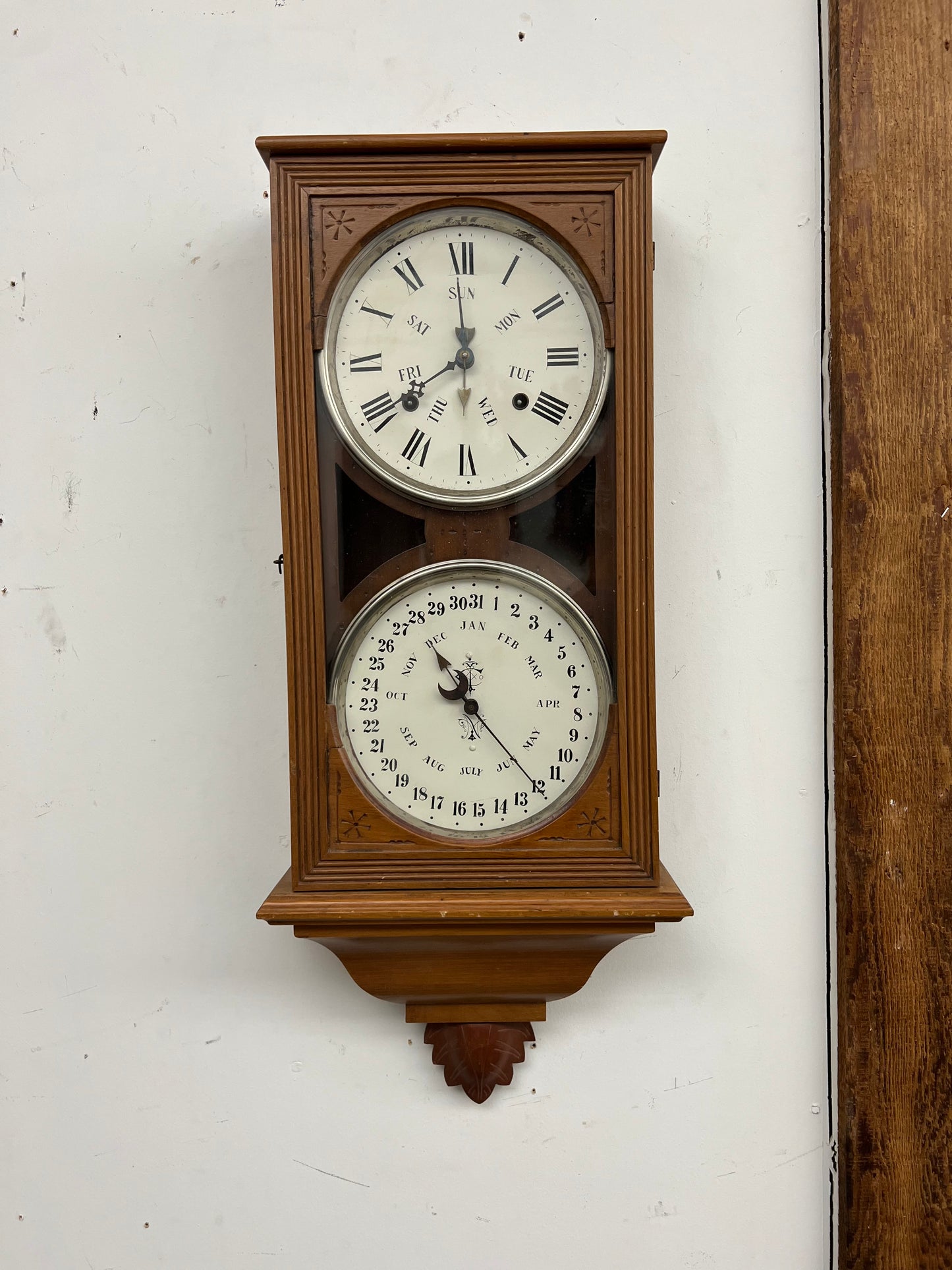 Parts Clock Whole - Jerome & Co. Perpetual Calendar Wall Clock