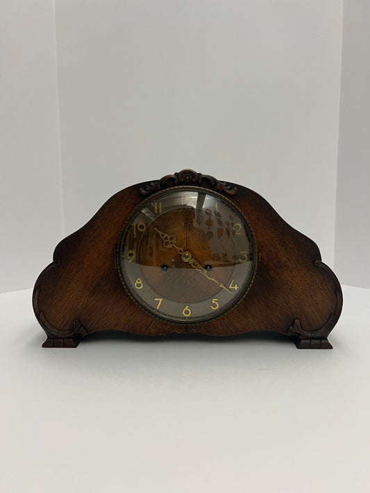 Antique German Art Deco Mantel