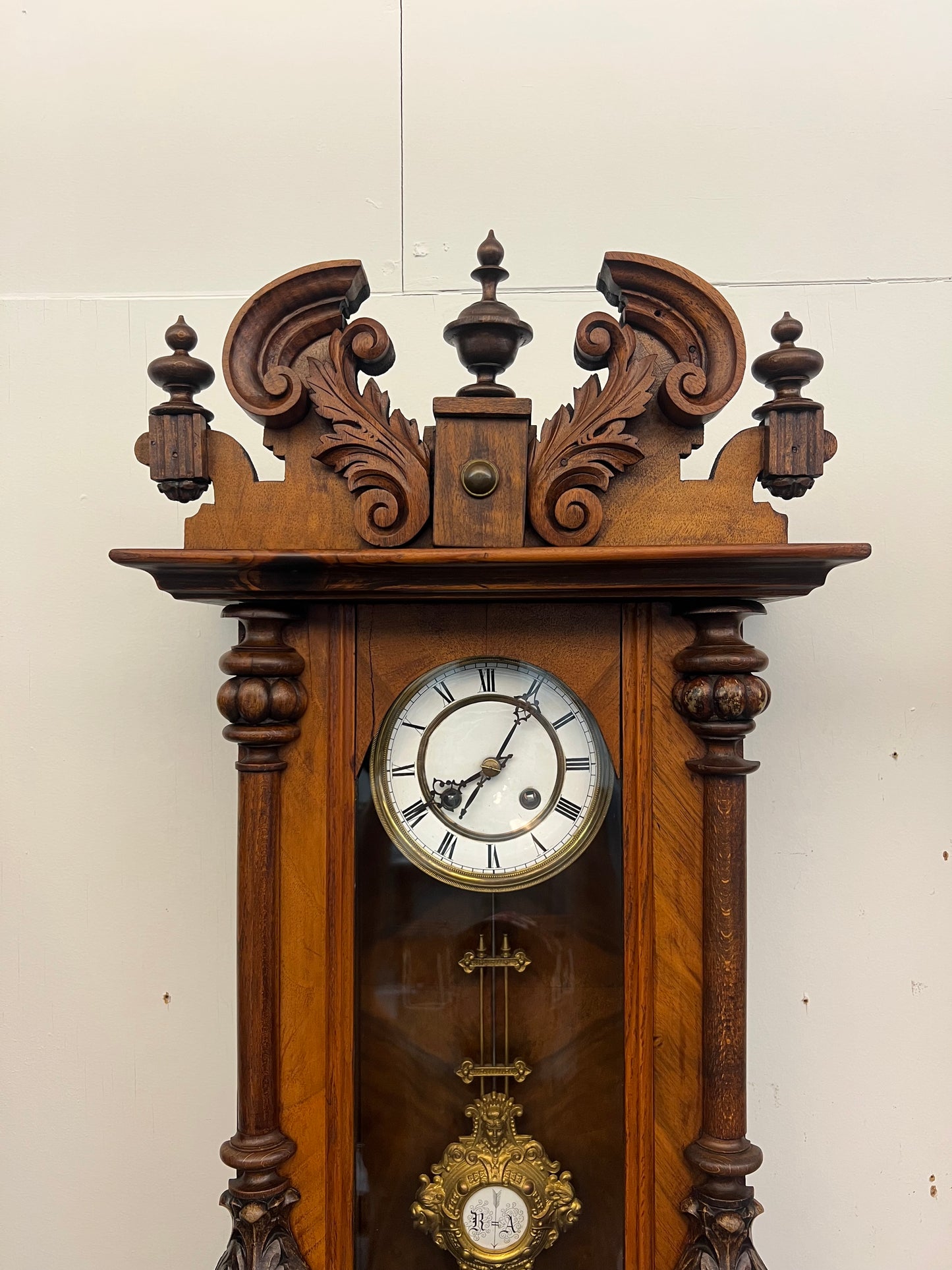 Antique German R&A Wall Clock