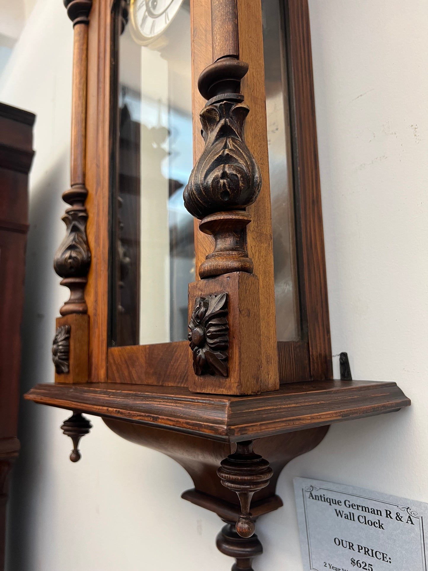 Antique German R&A Wall Clock