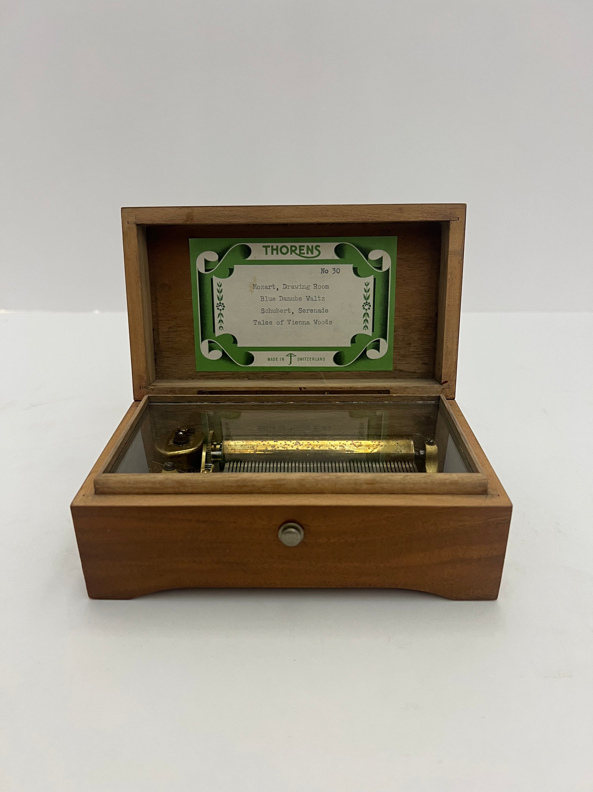 Vintage Thorens No. 30 Music Box – McGuiresclocks