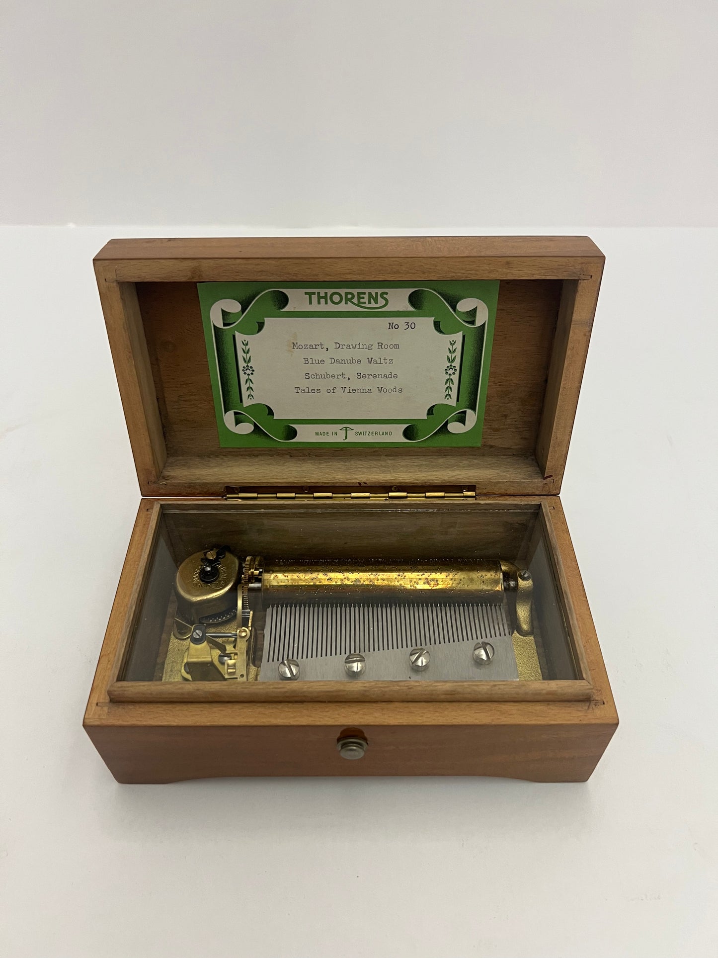 Vintage Thorens No. 30 Music Box