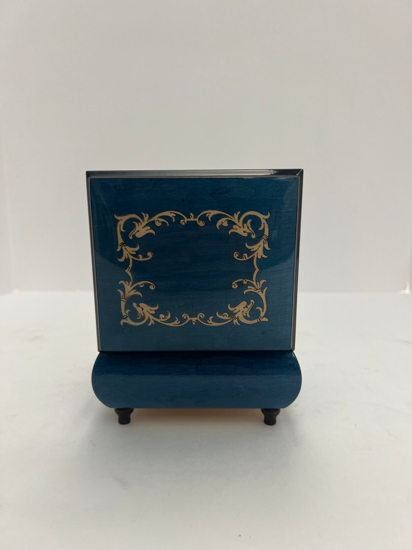 Reuge Inlaid Sorrento Italy "Island in the Sun" Music Box