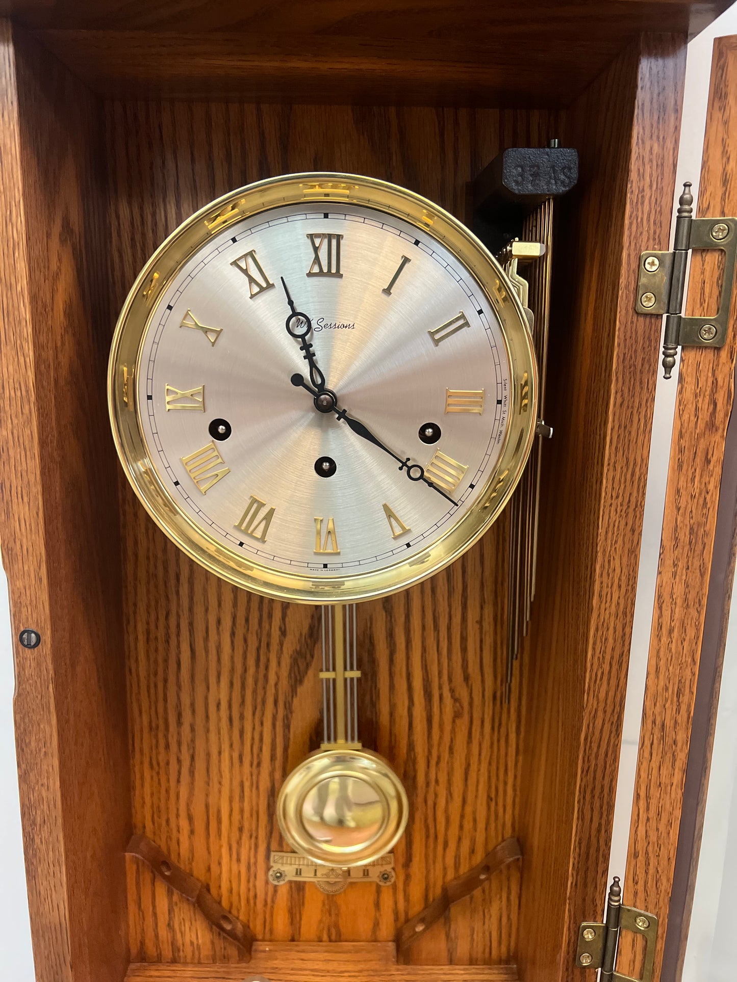 Vintage W.K. Sessions Wall Clock