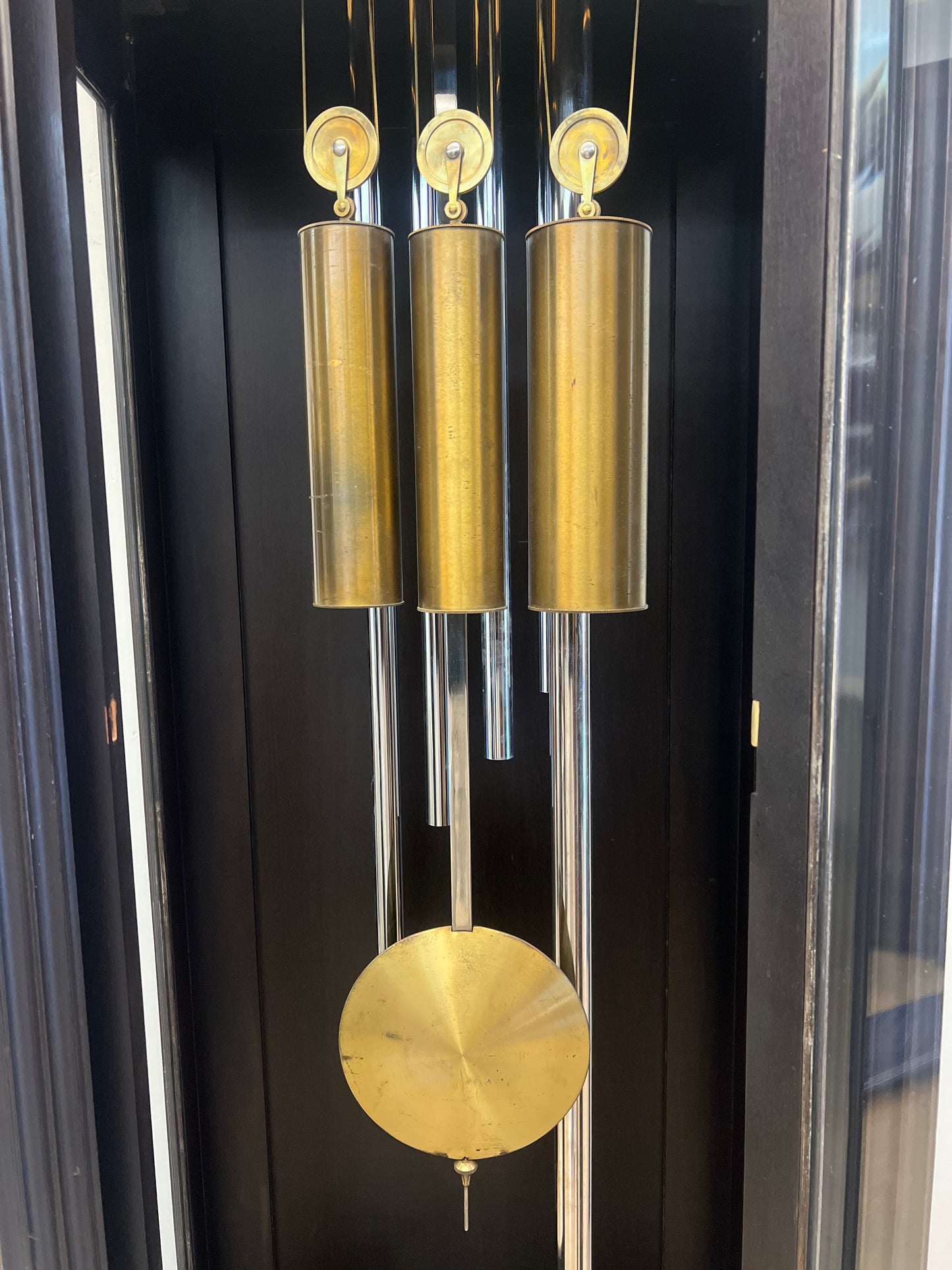 Antique Colonial 5-Tube Grandfather Clock