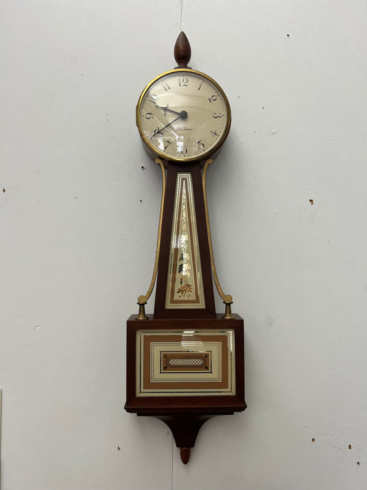Vintage Seth Thomas Banjo Wall Clock