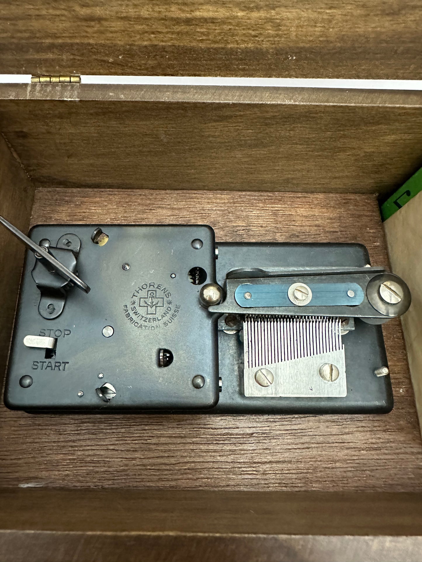 Vintage - Thorens Disc Player / Music Box