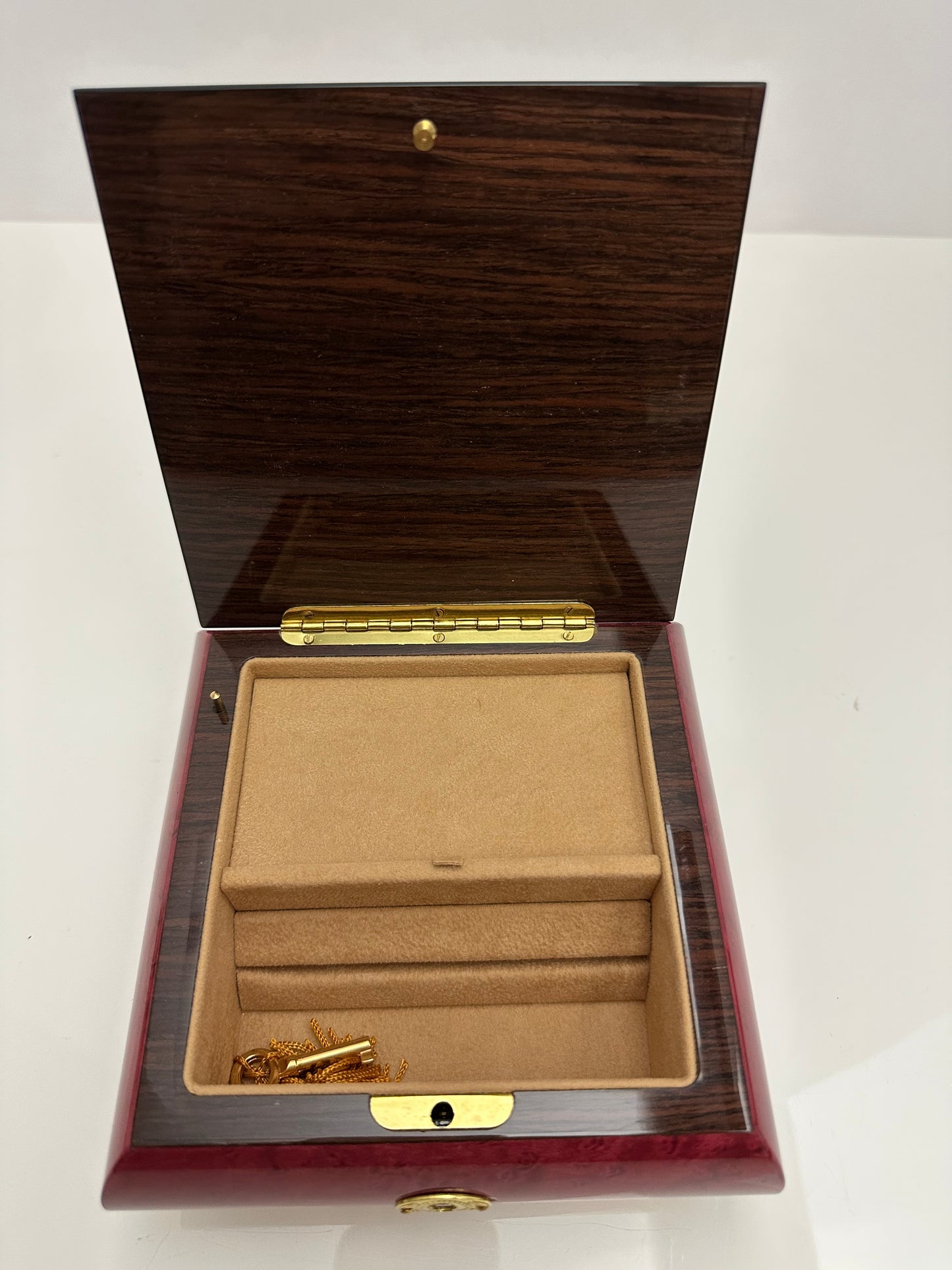 Inlaid Sorrento Italy Music Box - ROMANCE BY REUGE 'LARA'S THEME' TUNE
