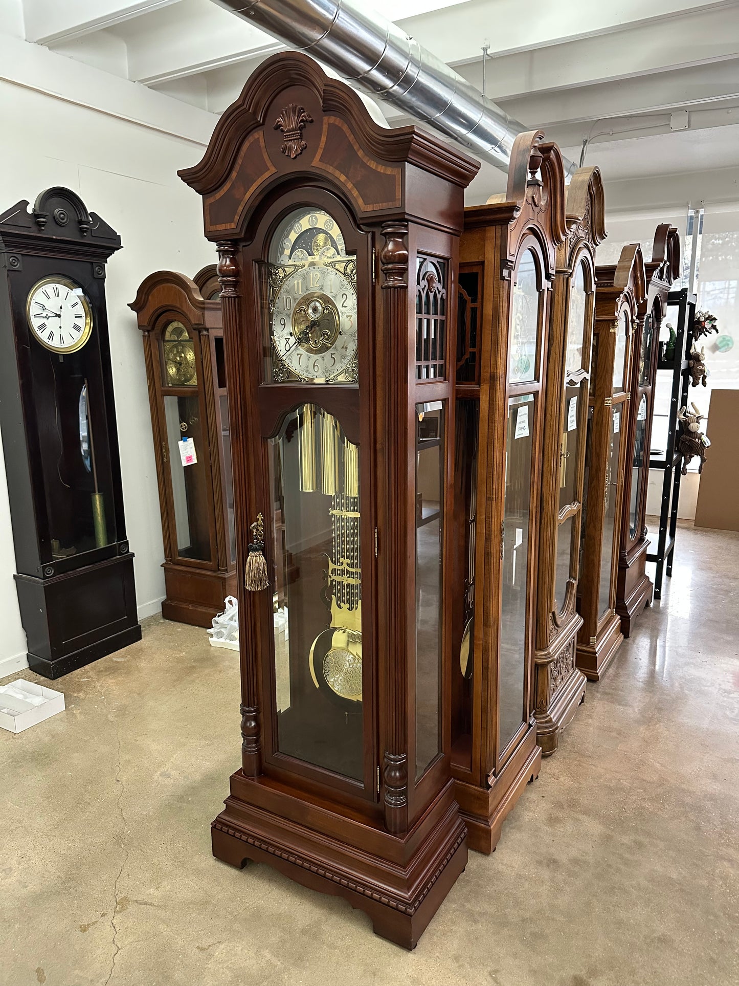 Vintage - Sligh Jefferson Grandfather Clock 0948