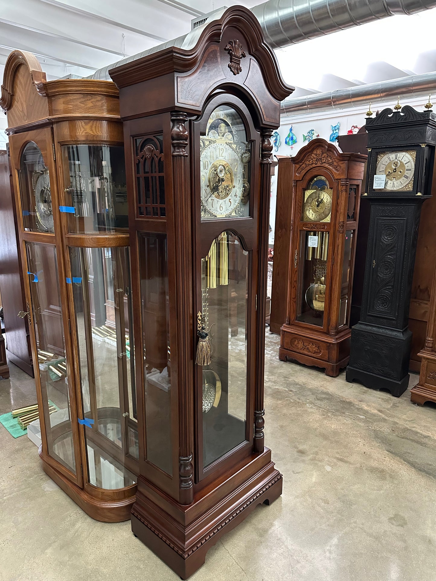 Vintage - Sligh Jefferson Grandfather Clock 0948