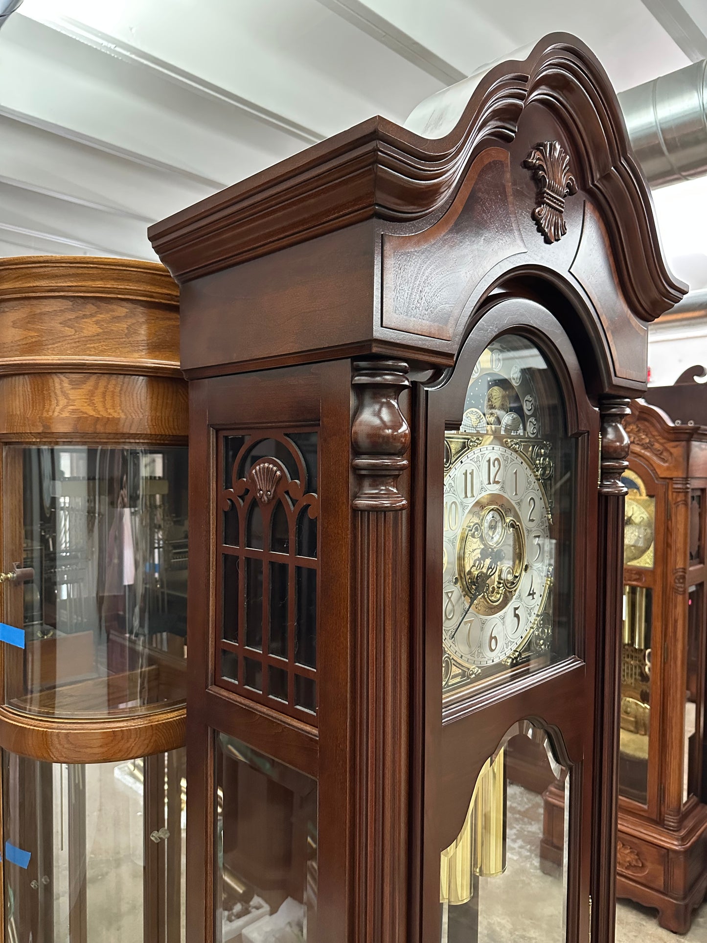 Vintage - Sligh Jefferson Grandfather Clock 0948