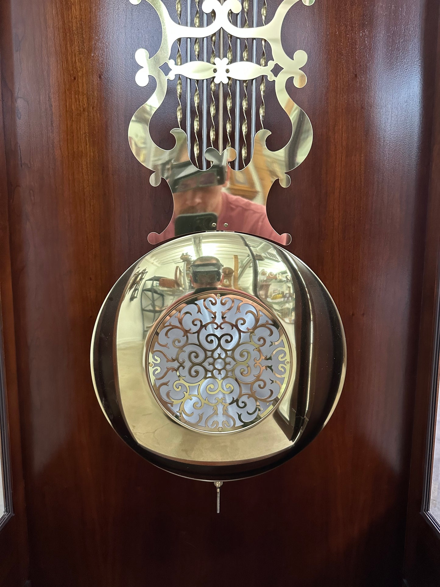 Vintage - Sligh Jefferson Grandfather Clock 0948