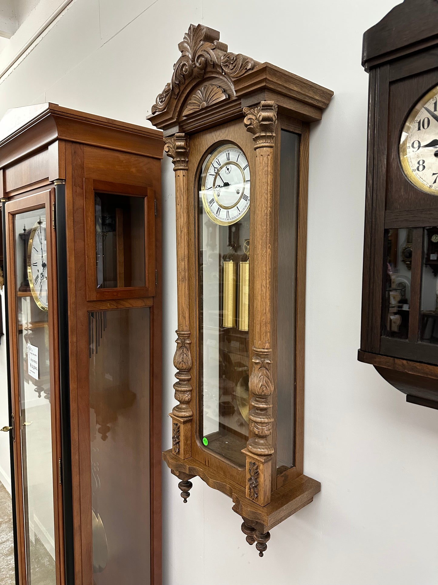 Vintage - Kieninger 2 Weight Wall Clock