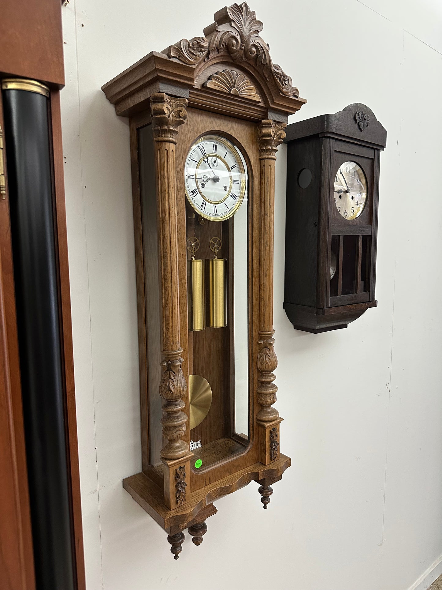Vintage - Kieninger 2 Weight Wall Clock