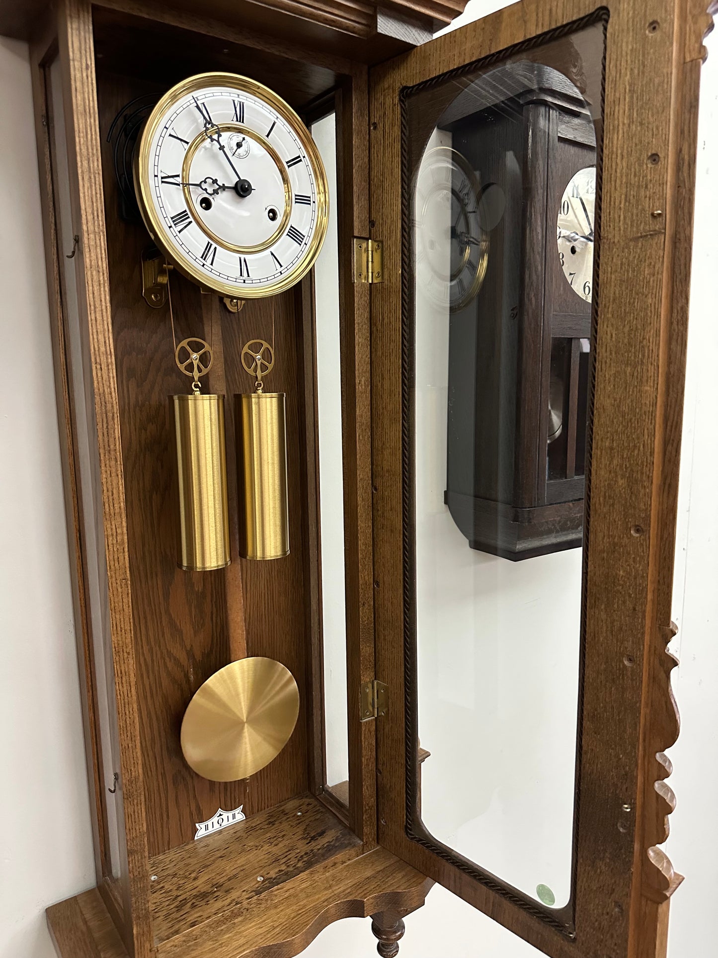 Vintage - Kieninger 2 Weight Wall Clock