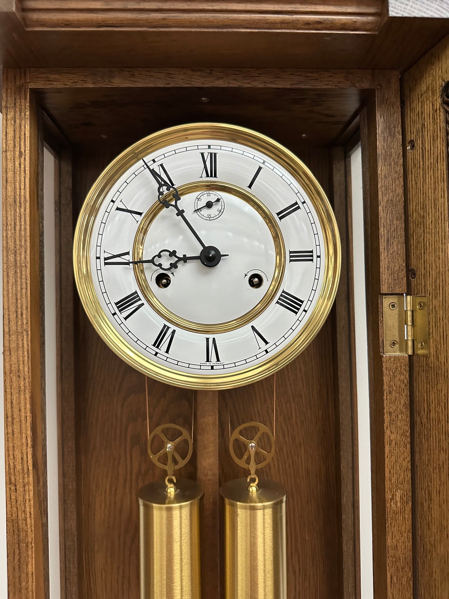 Vintage - Kieninger 2 Weight Wall Clock