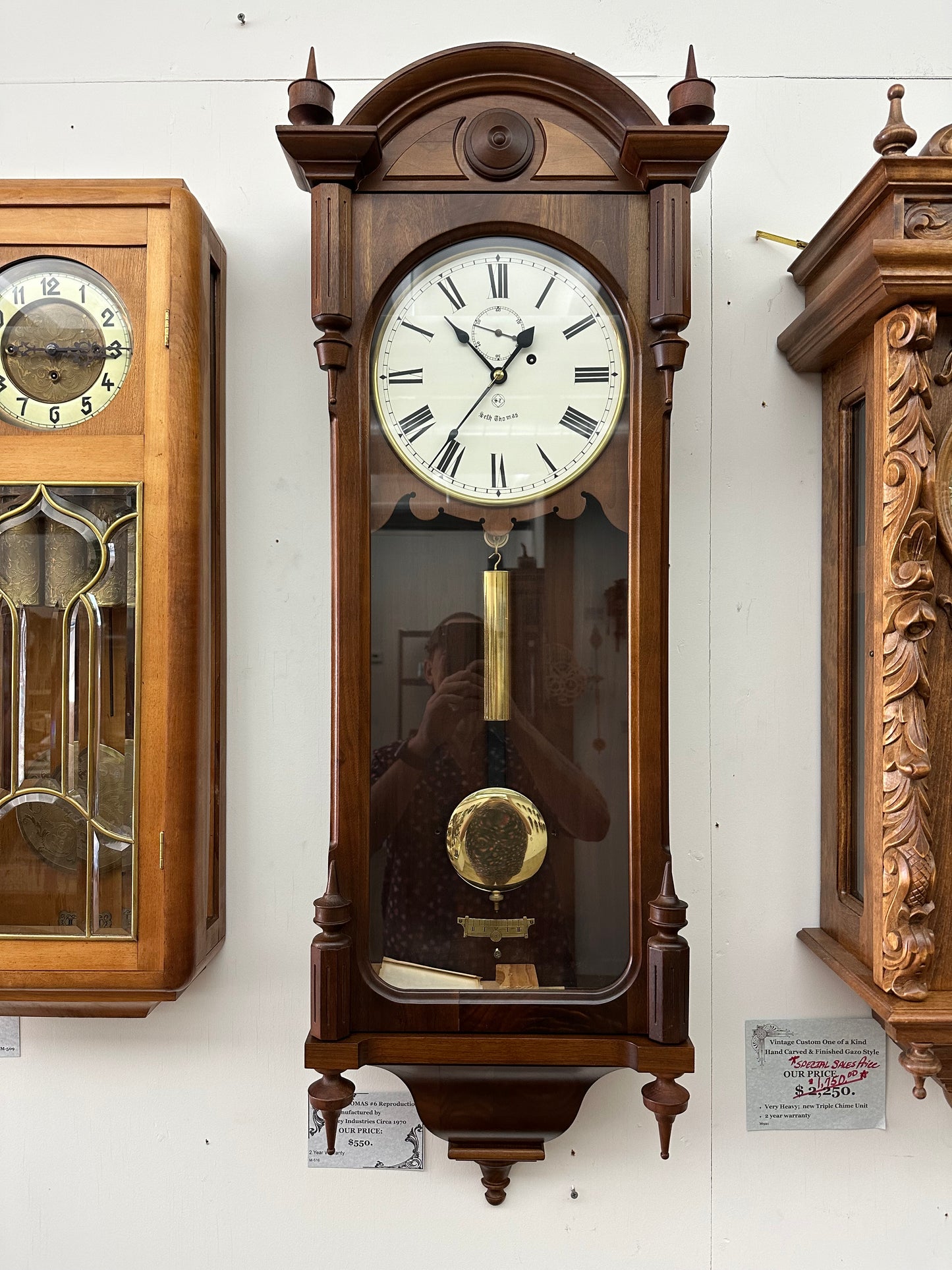 Vintage - Seth Thomas #6 Wall Clock