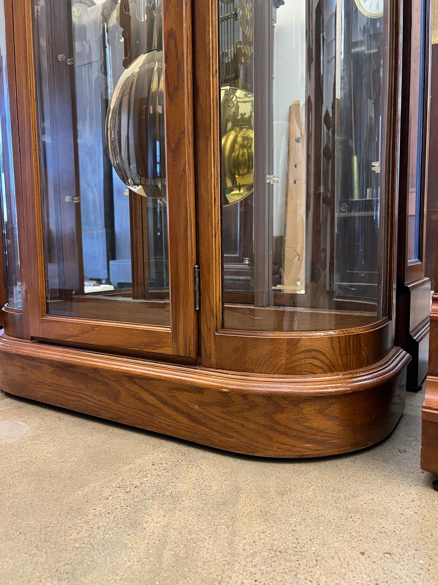 Vintage - Ridgeway Curio Grandfather Clock