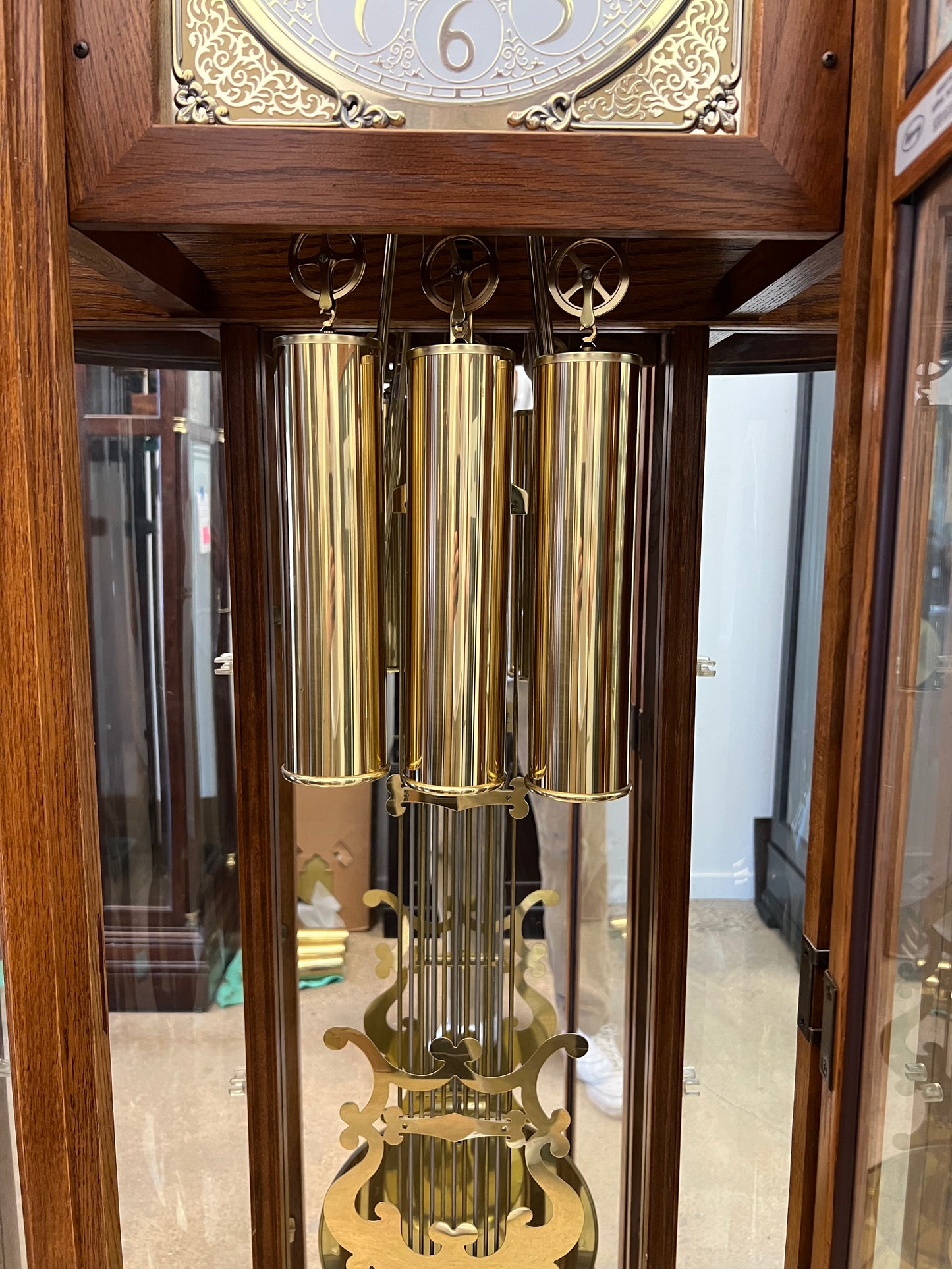Vintage - Ridgeway Curio Grandfather Clock