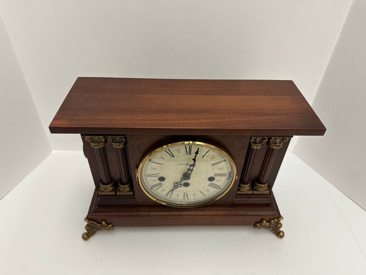 Used Howard Miller Circa Mantel Clock 630-212