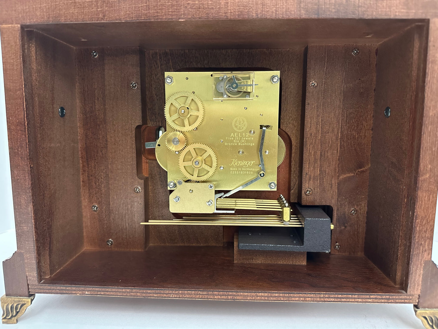 Used Howard Miller Circa Mantel Clock 630-212
