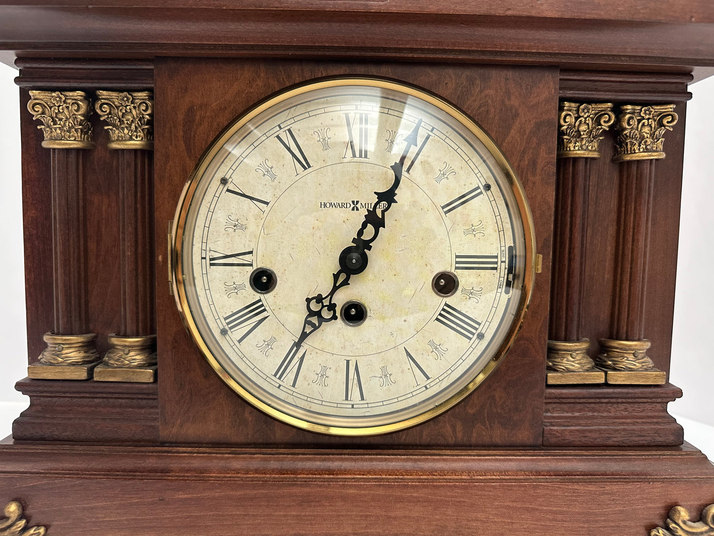 Used Howard Miller Circa Mantel Clock 630-212