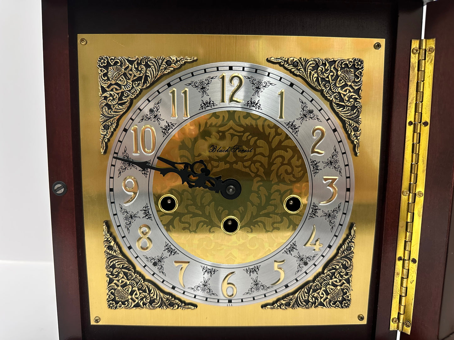 Used Black Forest Mantel Clock