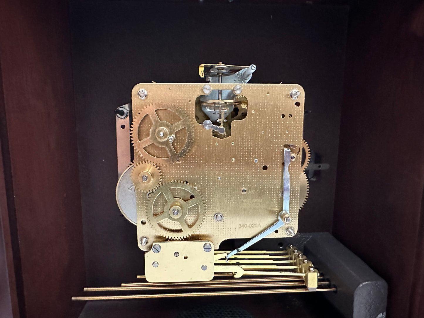 Used Black Forest Mantel Clock