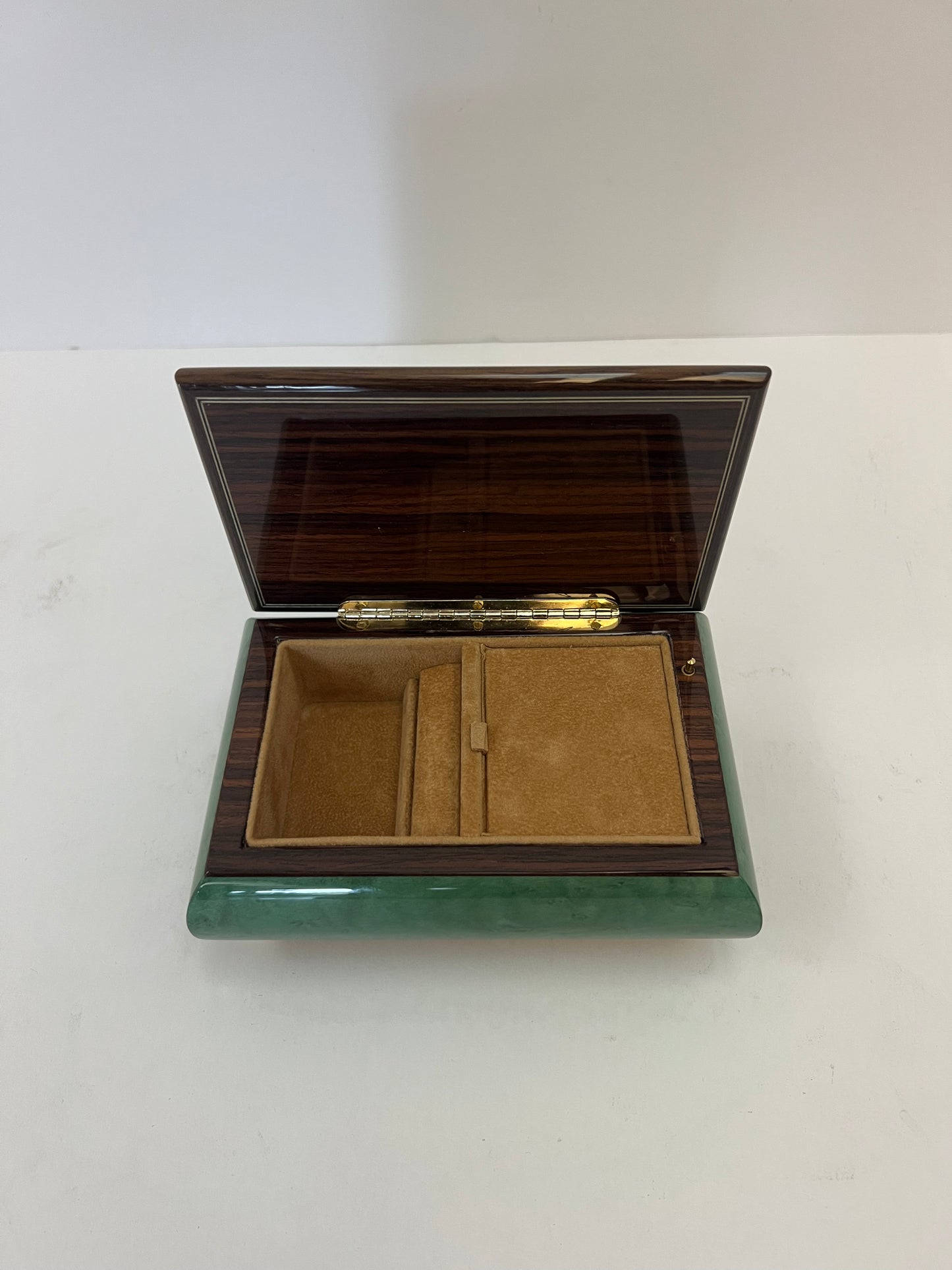 Inlaid Sorrento Italy Reuge 18-Note "Follow Me" John Denver Music Box