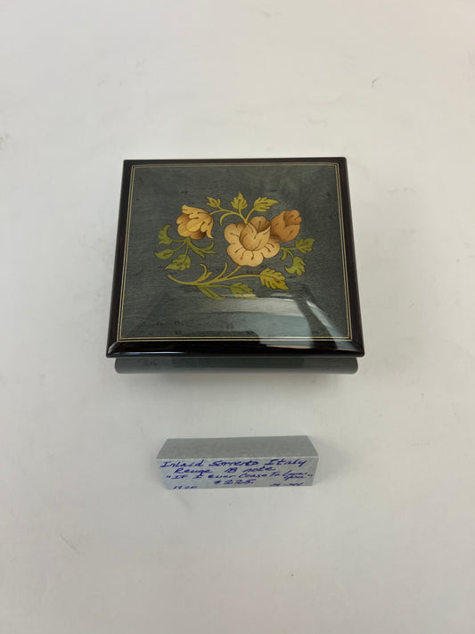 Inlaid Sorrento Italy Reuge 18-Note "If I Ever Cease To Love You"