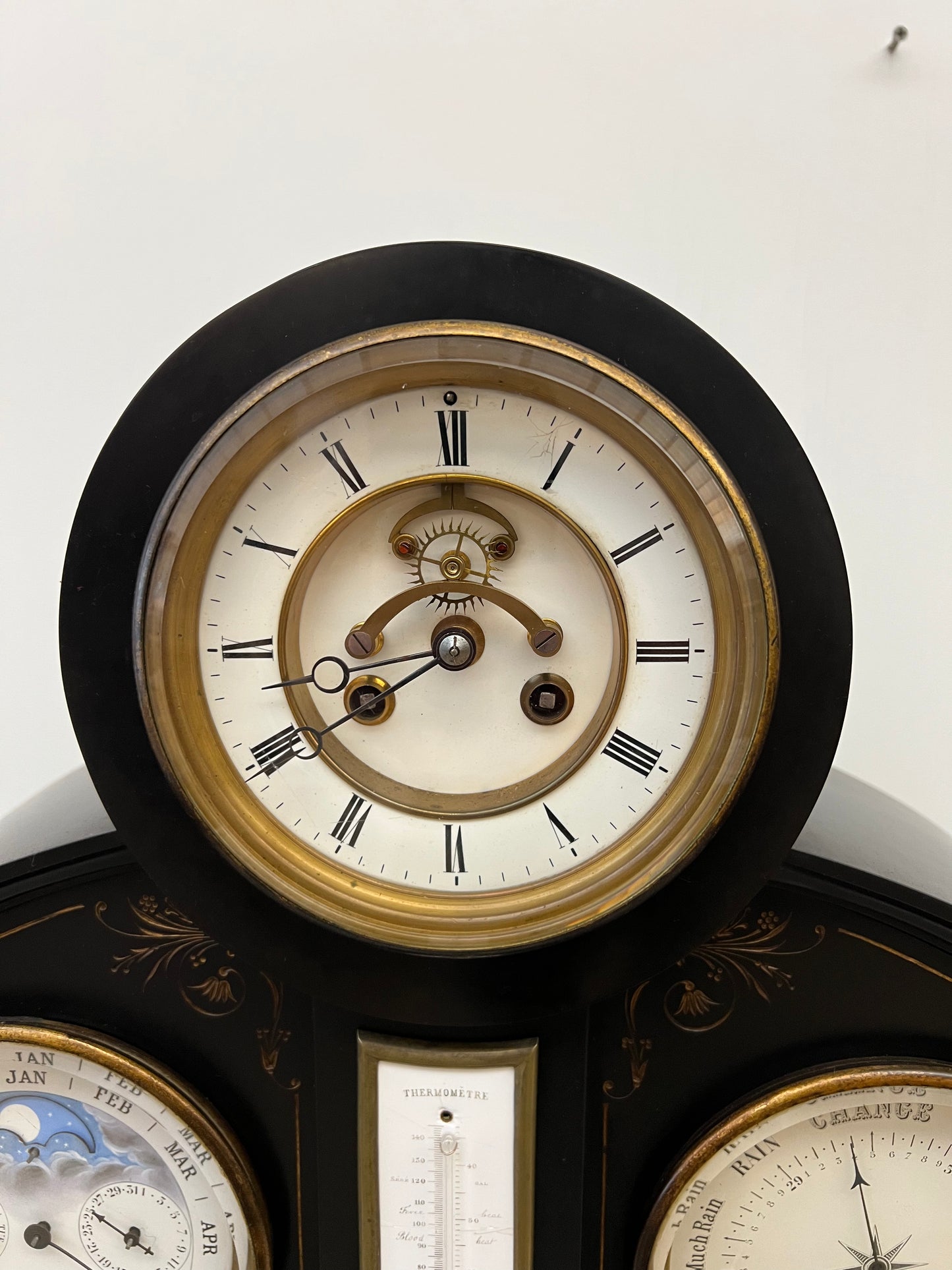 Antique 2-Spring French Mantel Clock (Circa 1900s)