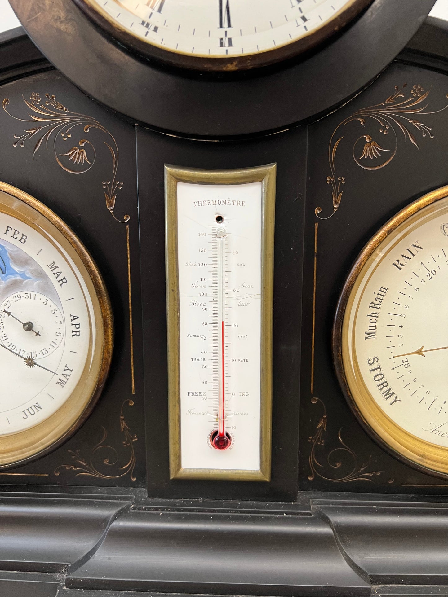 Antique 2-Spring French Mantel Clock (Circa 1900s)