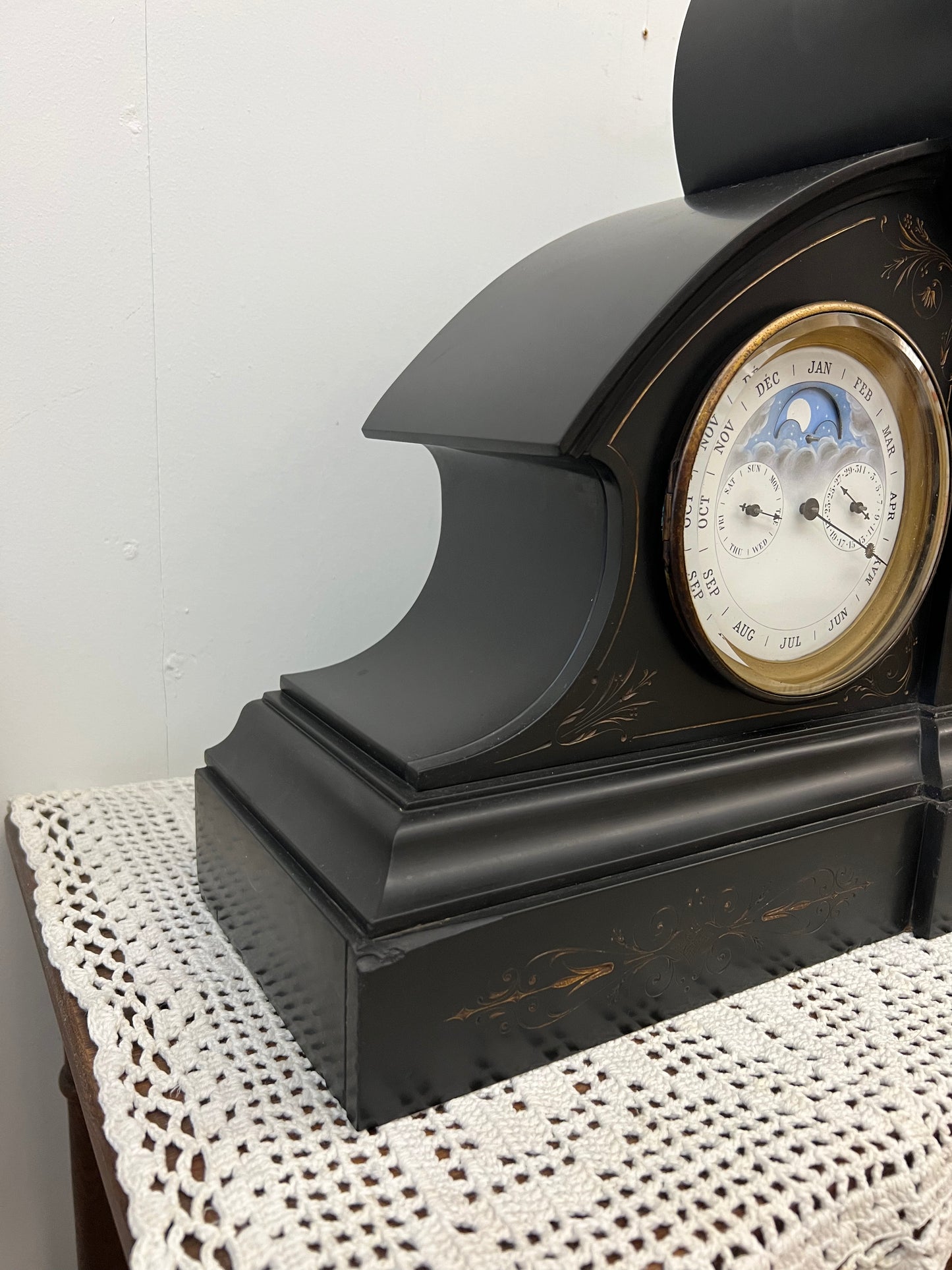 Antique 2-Spring French Mantel Clock (Circa 1900s)