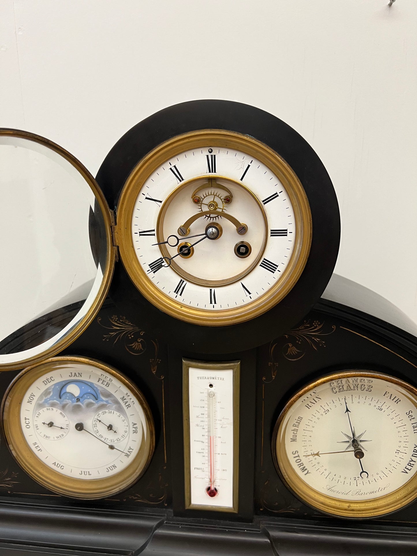 Antique 2-Spring French Mantel Clock (Circa 1900s)