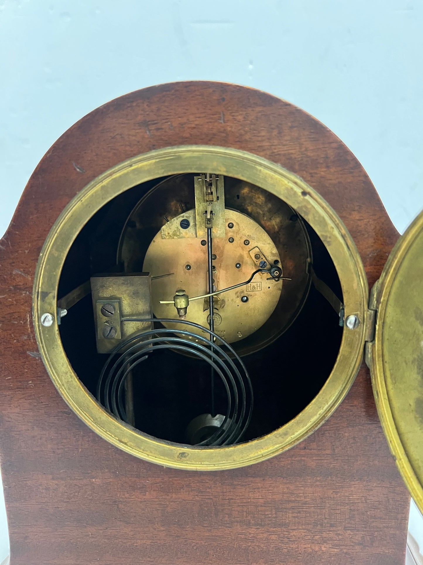 Antique 2-Spring French Mantel Clock (Circa 1910)
