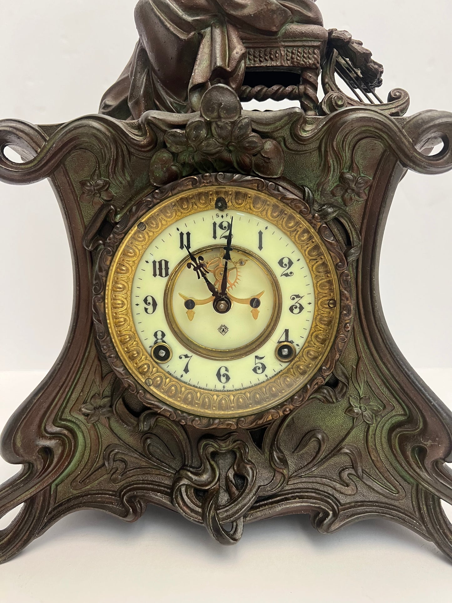 Antique Ansonia "Miranda" Mantle Clock (Circa 1904)