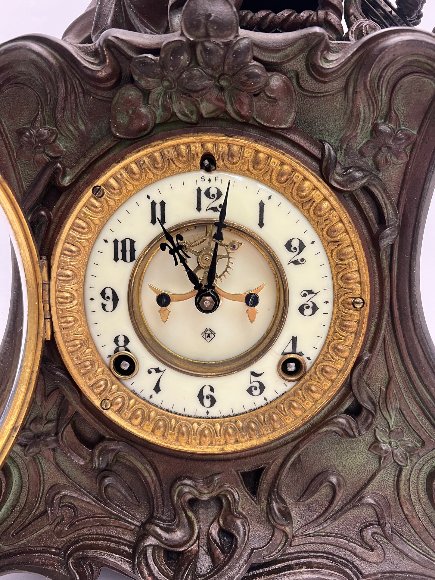 Antique Ansonia "Miranda" Mantle Clock (Circa 1904)