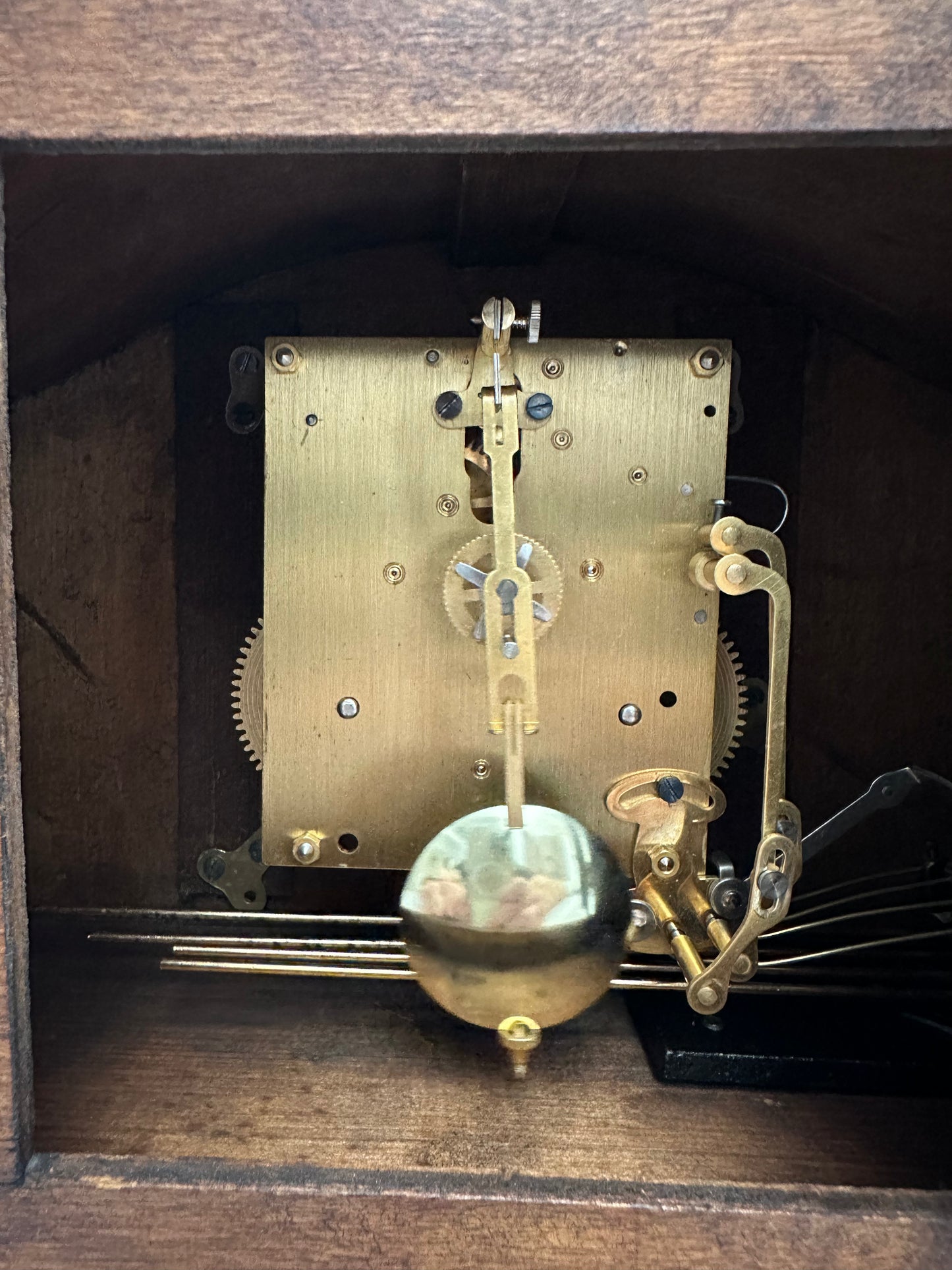 German Art Deco - VINTAGE MANTLE CLOCK