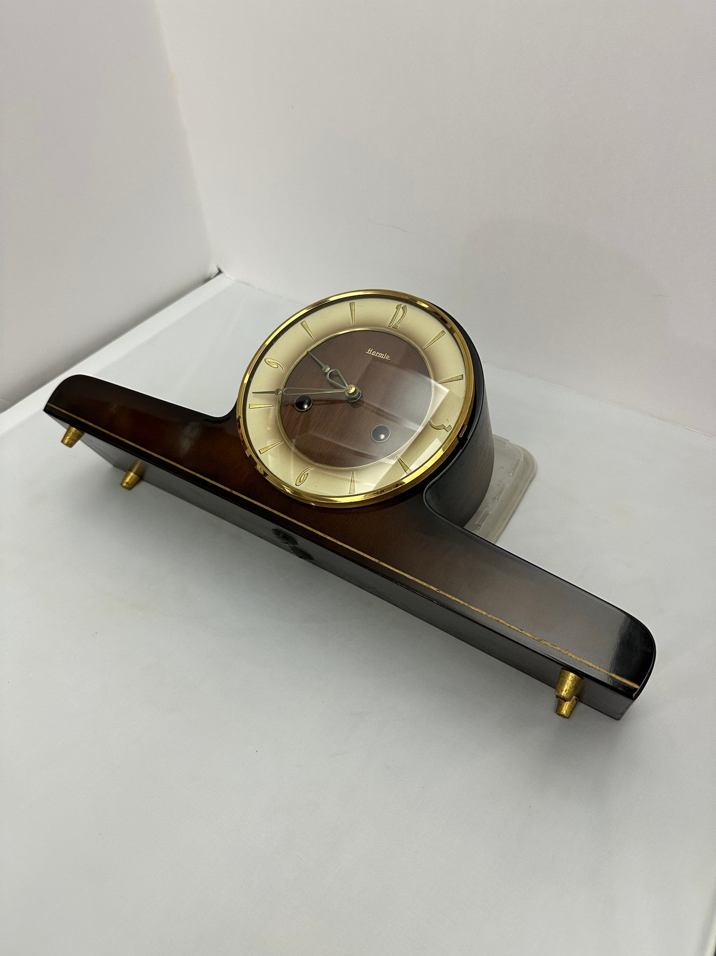 Vintage - Hermle Mid Century Modern Mantel Clock