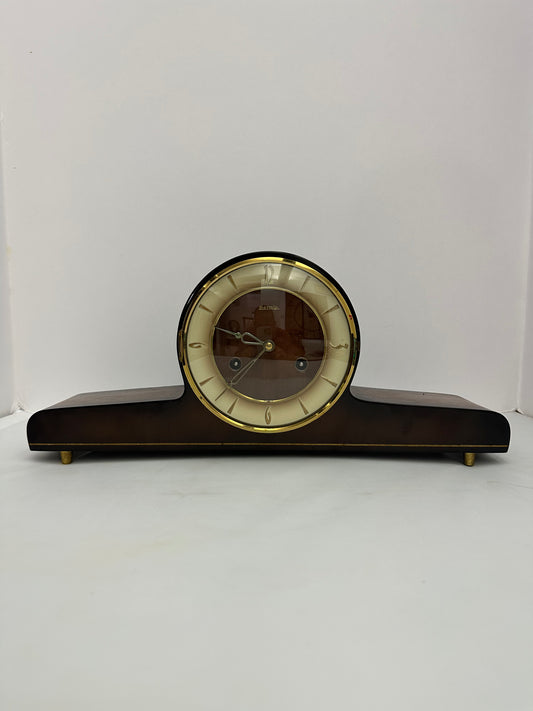 Vintage - Hermle Mid Century Modern Mantel Clock