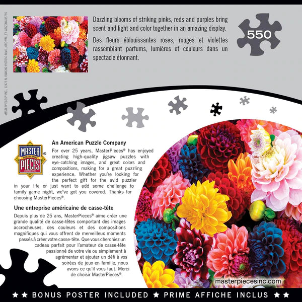 MasterPieces - BEAUTIFUL BLOOMS (550 PC PUZZLE)