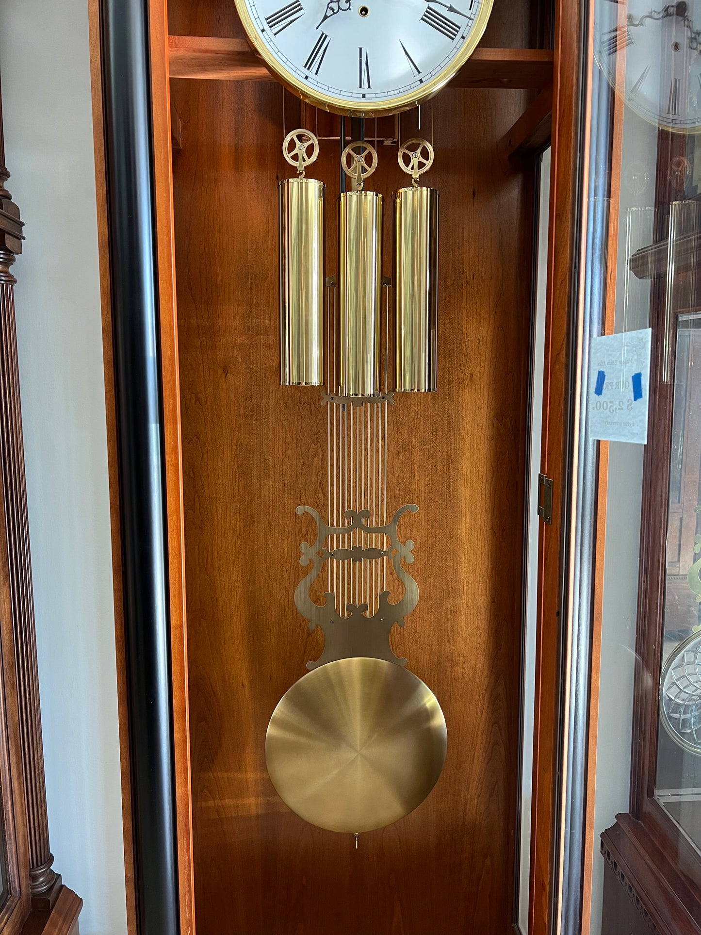 Ethan Allen - VINTAGE CONTEMPORARY GRANDFATHER CLOCK