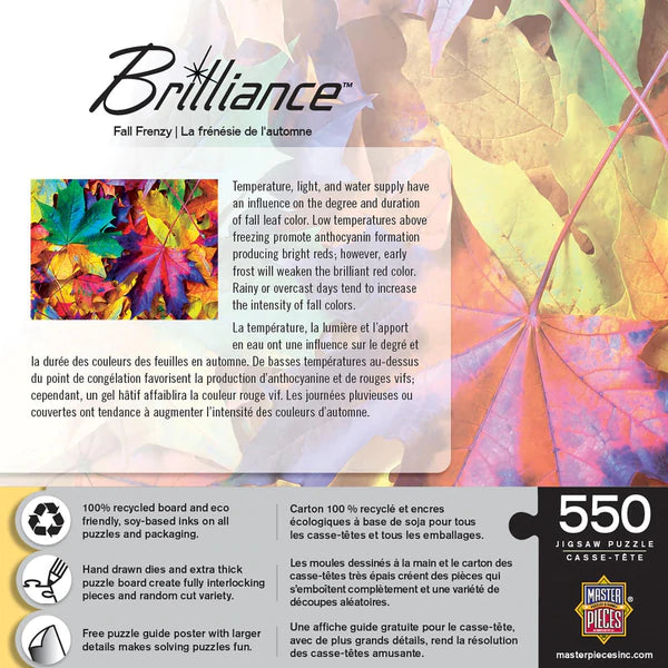 MasterPieces - FALL FRENZY (550 PC PUZZLE)