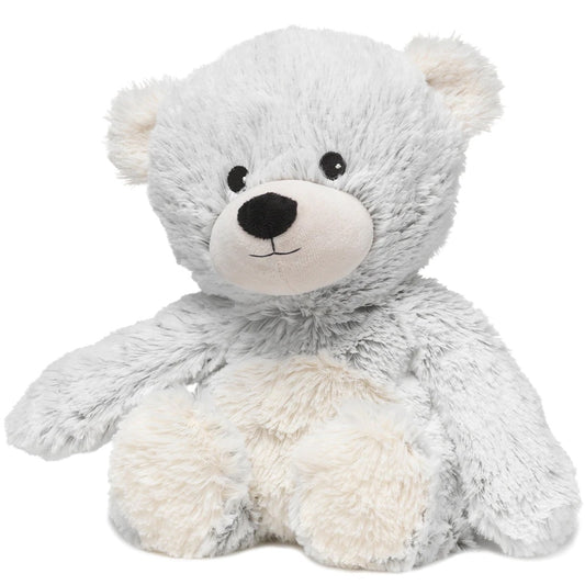 Warmies - GRAY MARSHMALLOW BEAR