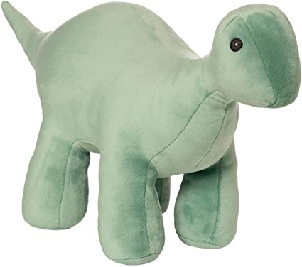 Manhattan Toy -STOMPER VELVETEEN BRONTOSAURUS DINOSAUR STUFFED ANIMAL