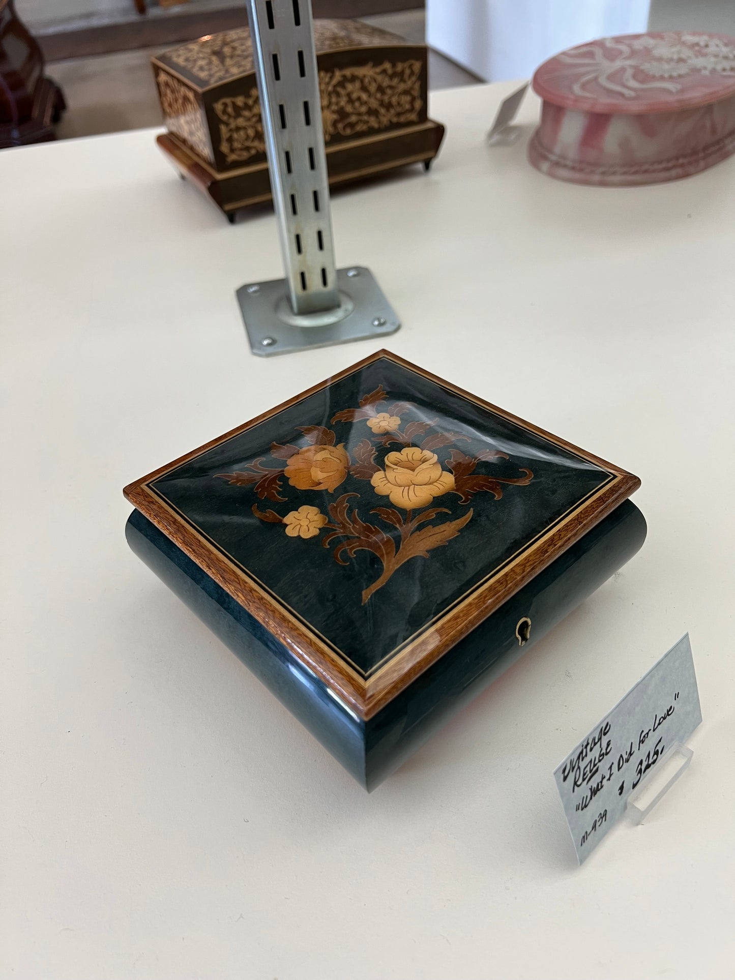 VINTAGE REUGE MUSIC BOX - WHAT I DID FOR LOVE